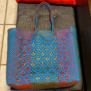 Sustainable Fashion Handwoven Plastic shopper